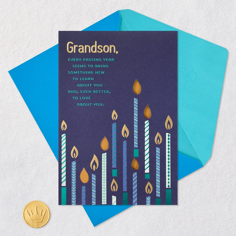 Seeing the World Through Your Eyes Birthday Card for Grandson for only USD 4.99 | Hallmark