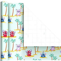 Disney Stitch and Friends 3-Pack Wrapping Paper Mini Roll Bundle, 45 sq. ft. total for only USD 11.99 | Hallmark