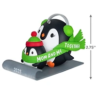 Mom & Me Penguins Sledding 2025 Ornament for only USD 19.99 | Hallmark