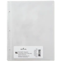 1-Pocket Recipe Album Refill Pages, Pack of 16 for only USD 8.99 | Hallmark