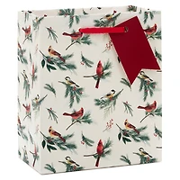 6.5" Winter Birds on Cream Small Christmas Gift Bag for only USD 2.49 | Hallmark