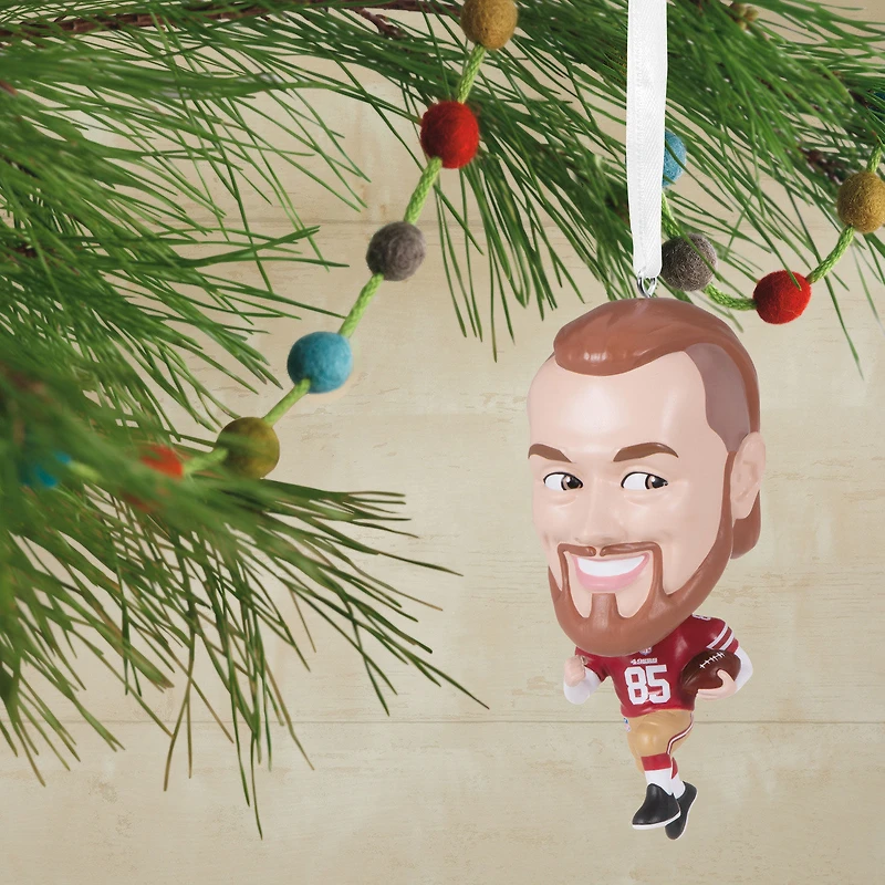 NFL San Francisco 49ers George Kittle Bouncing Buddy Hallmark Ornament for only USD 19.99 | Hallmark