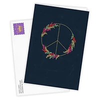 Elegant Peace Sign Custom Christmas Card for only USD 4.99 | Hallmark