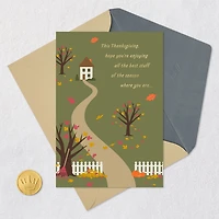 All the Thankful Thoughts Across the Miles Thanksgiving Card for only USD 2.99 | Hallmark
