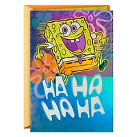 Nickelodeon SpongeBob SquarePants Wishing You Laughs Birthday Card for only USD 4.99 | Hallmark