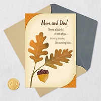 Counting You in My Blessings Thanksgiving Card for Mom and Dad for only USD 3.99 | Hallmark