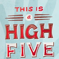 High Five Occasion Blank Congratulations Card for only USD 4.59 | Hallmark
