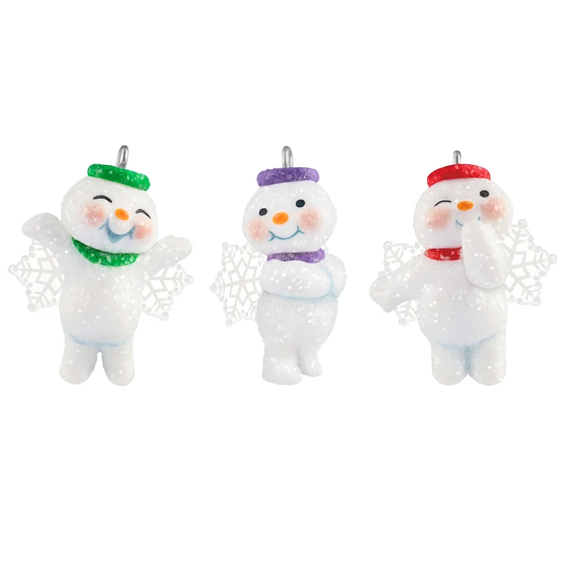 Mini Sweet Lil' Snow Angels Ornaments, Set of 3 for only USD 24.99 | Hallmark