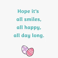 Disney Mickey Mouse All Smiles, All Day Easter Card for only USD 3.99 | Hallmark