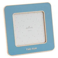 The Fam Blue Enamel Picture Frame, 4x4 for only USD 22.99 | Hallmark