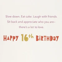 16 Years Amazing and Loved Birthday Card for only USD 5.99 | Hallmark