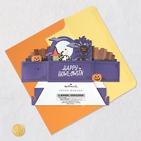 Peanuts® Happy Howl-oween, Snoopy Musical 3D Pop-Up Halloween Card with Light for only USD 10.99 | Hallmark