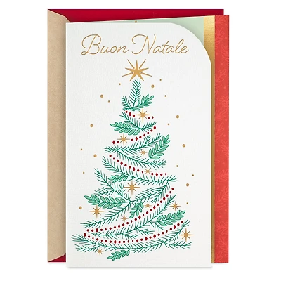 You Brighten the Year Italian-Language Christmas Card for only USD 4.59 | Hallmark
