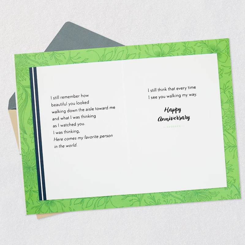 My Favorite Person in the World Anniversary Card for Wife for only USD 6.59 | Hallmark