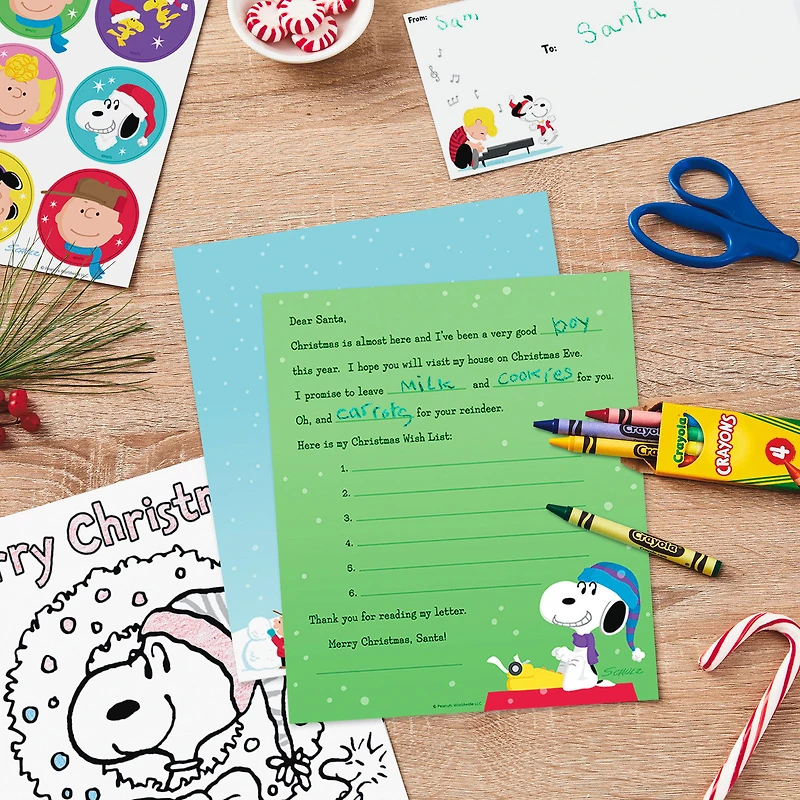 Peanuts® Letters to Santa Letter-Writing Kit, 2 Letters for only USD 7.99 | Hallmark