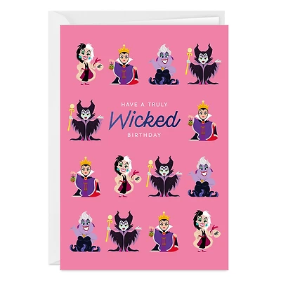 Disney Villains Up To No Good Custom Birthday Card for only USD 4.99 | Hallmark