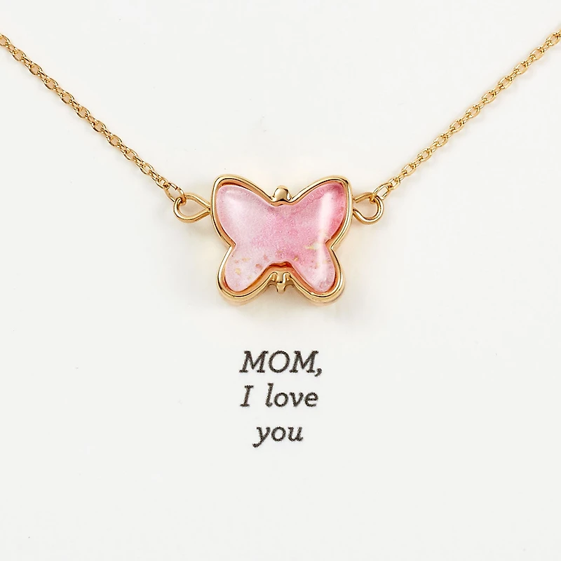Demdaco Artful Butterfly Charm Necklace for Mom, 16" for only USD 17.99 | Hallmark