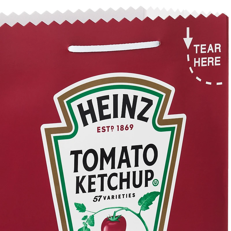 13" Heinz™ Ketchup and Mustard 2-Pack Large Gift Bag Bundle for only USD 9.99 | Hallmark