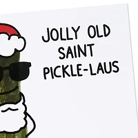 Jolly Old Saint Pickle-laus Funny Christmas Card for only USD 4.49 | Hallmark