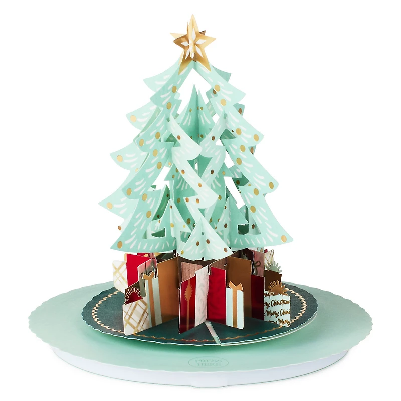 O Christmas Tree Musical 3D Pop-Up Christmas Card With Sound and Motion for only USD 14.99 | Hallmark