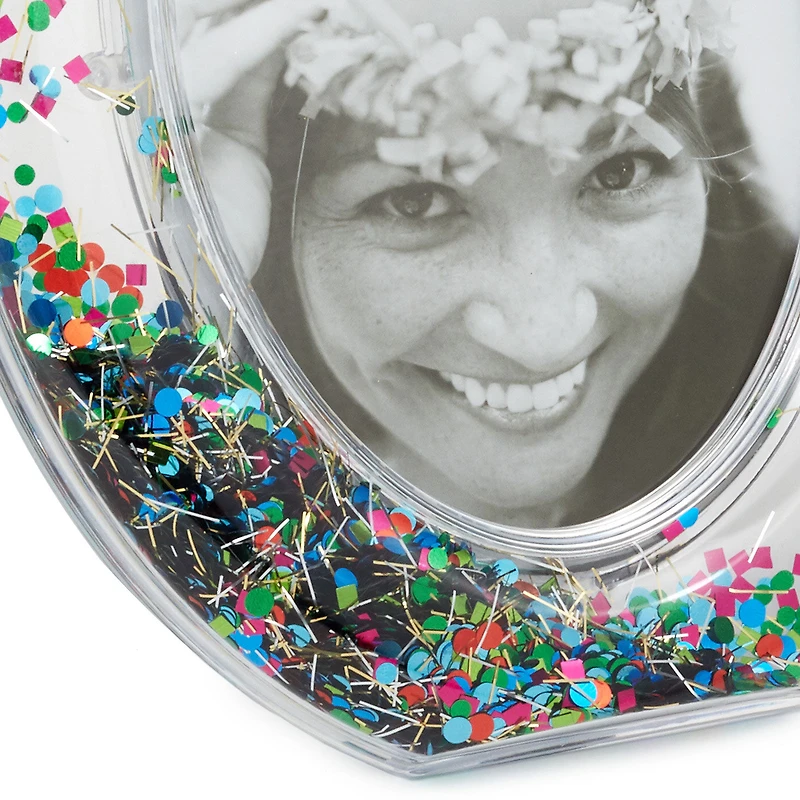 Oval Confetti-Filled Picture Frame, 4x6 for only USD 28.99 | Hallmark