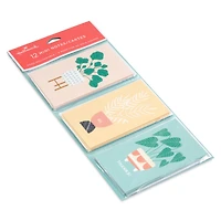 Mini Potted Plants Assorted Blank Notes, Pack of 12 for only USD 8.99 | Hallmark