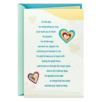 Grateful for Our Love Anniversary Card for Husband for only USD 5.99 | Hallmark