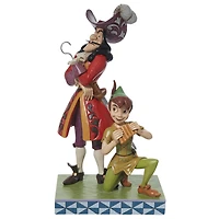 Jim Shore Disney Peter Pan and Captain Hook Figurine, 9.5" for only USD 104.99 | Hallmark