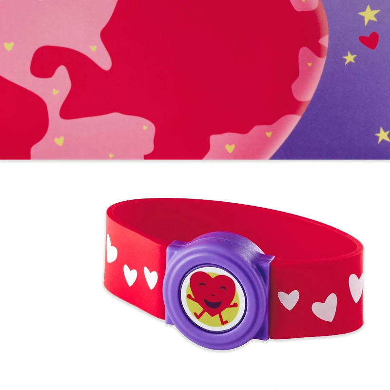 You Happy Up the World Valentine's Day Card With Musical Bracelet for only USD 8.99 | Hallmark