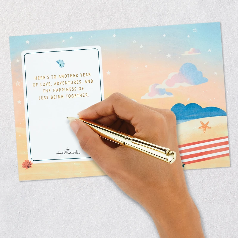 Here’s to Us 3D Pop-Up Anniversary Card for only USD 6.99 | Hallmark