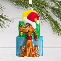 Dr. Seuss's How the Grinch Stole Christmas!™ Max With Presents Blown Glass Hallmark Ornament for only USD 11.49 | Hallmark