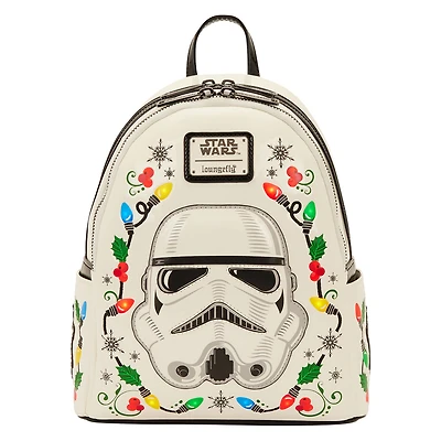 Loungefly Star Wars Stormtrooper Christmas Mini Backpack With Lights for only USD 80.00 | Hallmark