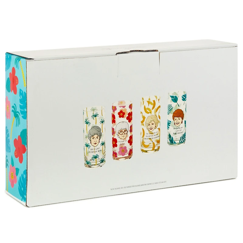The Golden Girls Glasses, Set of 4 for only USD 34.99 | Hallmark