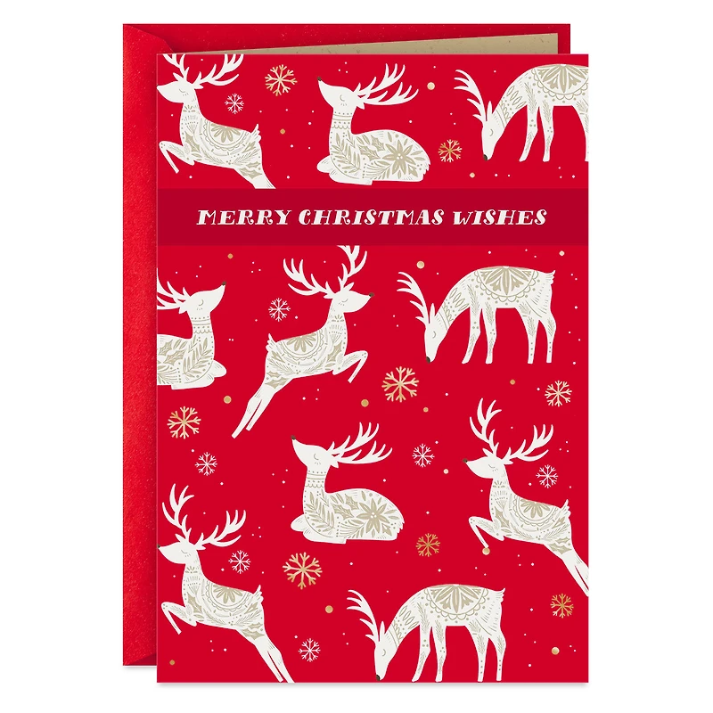 Peace, Joy and Happiness Christmas Card for only USD 2.50 | Hallmark