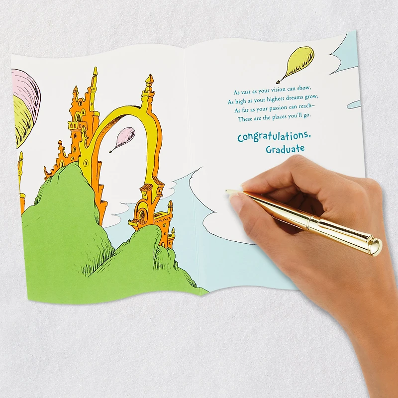 Dr. Seuss™ Oh the Places You'll Go! Today Is the Day Graduation Card for only USD 5.59 | Hallmark