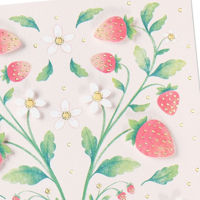 Strawberry Bouquet Blank Card for only USD 7.59 | Hallmark