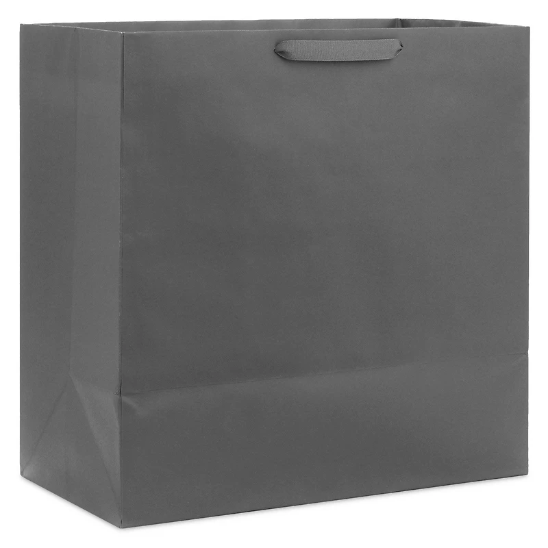 15" Gray Extra-Deep Gift Bag for only USD 5.49 | Hallmark
