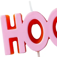 "Hooray" Pink Candle for only USD 6.99 | Hallmark