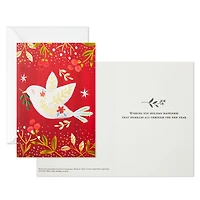 UNICEF Peace Dove on Red Boxed Christmas Cards, Pack of 12 for only USD 12.50 | Hallmark