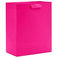 9.6" Solid Hot Pink Medium Gift Bag for only USD 3.49 | Hallmark