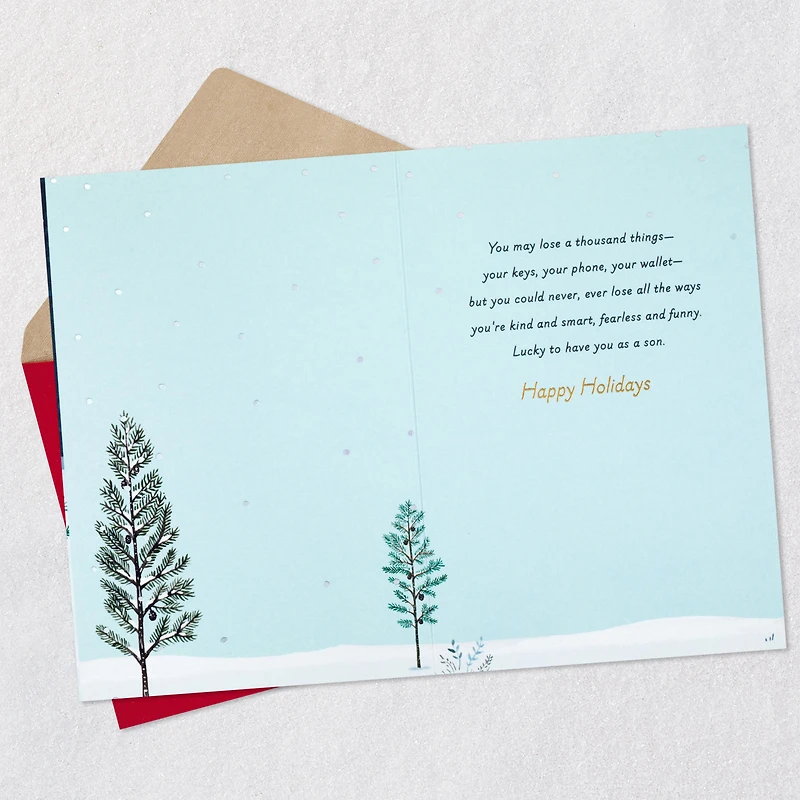Lucky to Love You Christmas Card for Son for only USD 5.59 | Hallmark