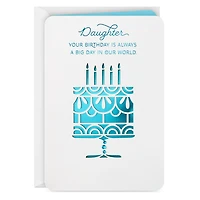 Always a Big Day in Our World Birthday Card for Daughter from Both for only USD 7.59 | Hallmark