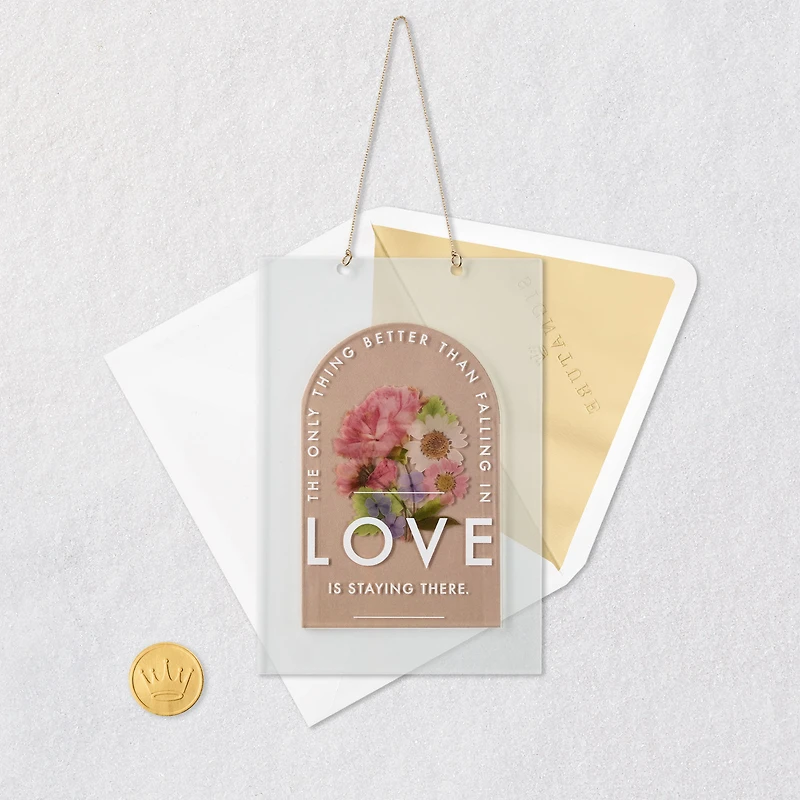 Many More Years of Love Anniversary Card with Hangable Art for only USD 12.99 | Hallmark