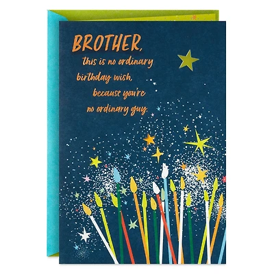 Wishes for a Bighearted Brother Birthday Card from Sister for only USD 5.99 | Hallmark