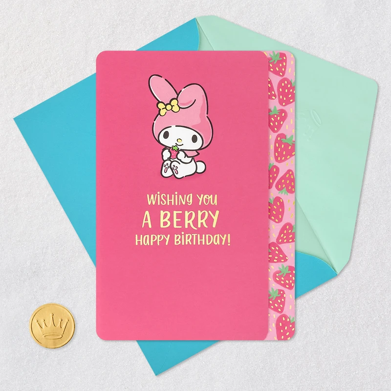 Sanrio® My Melody™ Berry Happy Birthday Card for only USD 4.99 | Hallmark