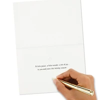 Silver Snowflakes Boxed Holiday Cards, Pack of 40 for only USD 15.49 | Hallmark