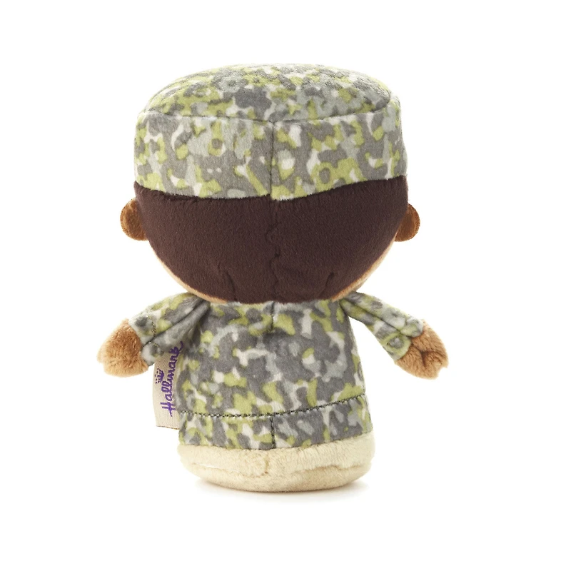 itty bittys® Green Camo African-American Boy Plush for only USD 9.99 | Hallmark
