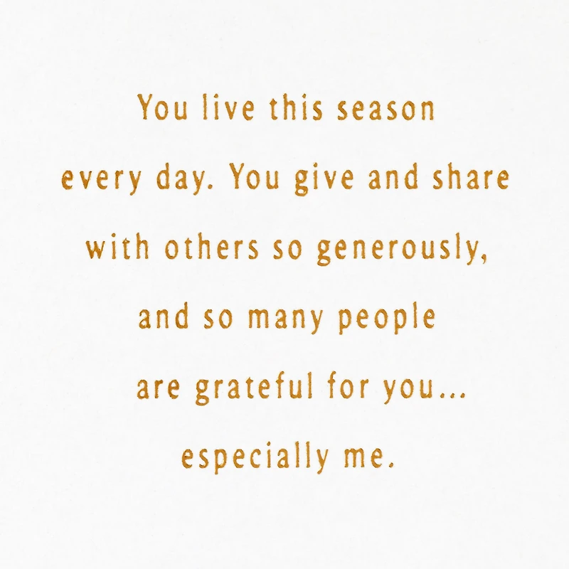 Warm Feelings of Peace and Hope Holiday Card for only USD 7.59 | Hallmark