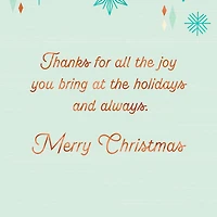 You Bring the Merry Christmas Card for Brother for only USD 3.99 | Hallmark