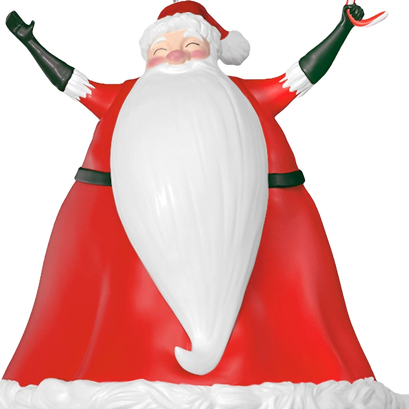 Disney Tim Burton's The Nightmare Before Christmas Santa Claus Ornament for only USD 27.99 | Hallmark